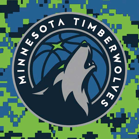NBA Minnesota Timberwolves Digi Camo Nintendo 2DS XL (2017) Skin